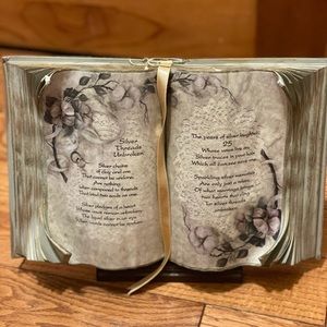 25th Anniversary Silver Book display